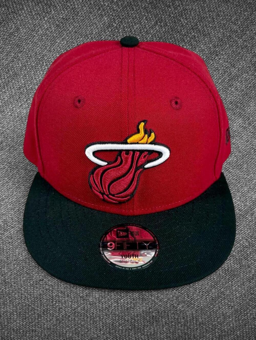 New Era NBA Miami Heat Youth 9FIFTY Snapback Hat